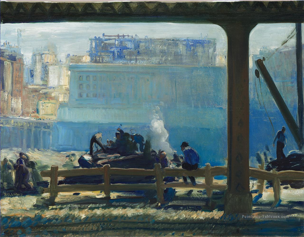 Matin bleu 1909 George Wesley Bellows Peintures à l'huile